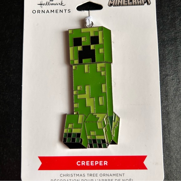 Minecraft Creeper Hallmark Christmas Tree Ornament Holiday Hanging Decor Gaming - Picture 6 of 8